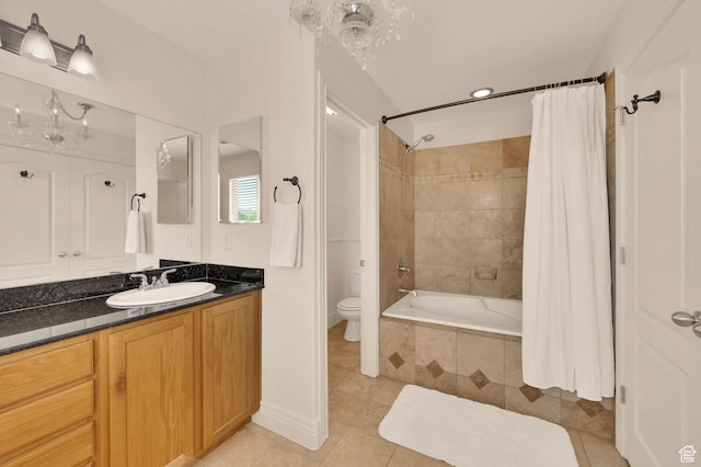 1879 W 2250 N, Lehi, UT 84043 - full bathroom featuring tile patterned flooring, tiled shower / bath, and vanity