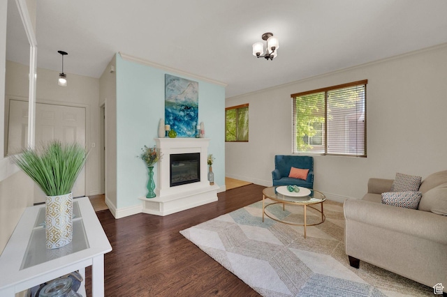 1879 W 2250 N, Lehi, UT 84043 - living area with wood finished floors and a glass covered fireplace
