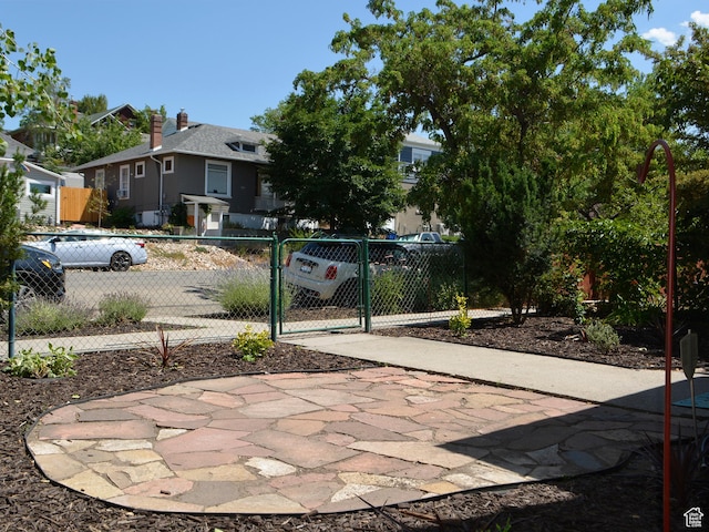 374 E 6th Ave, Salt Lake City, UT 84103 - view of patio featuring a gate