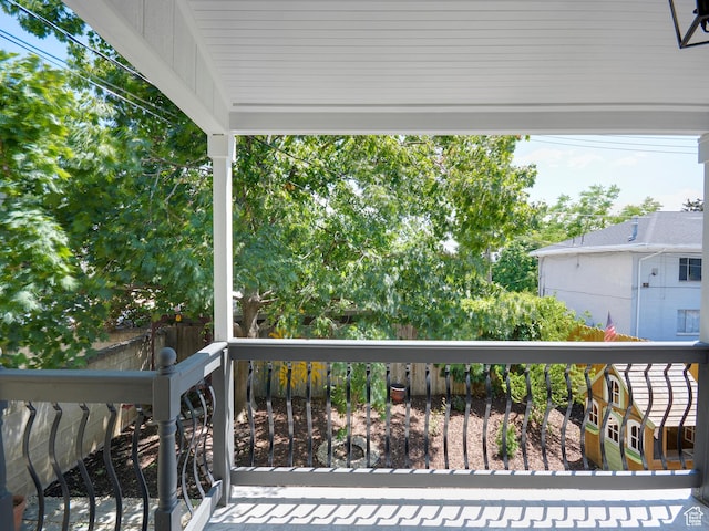 374 E 6th Ave, Salt Lake City, UT 84103 - view of wooden terrace