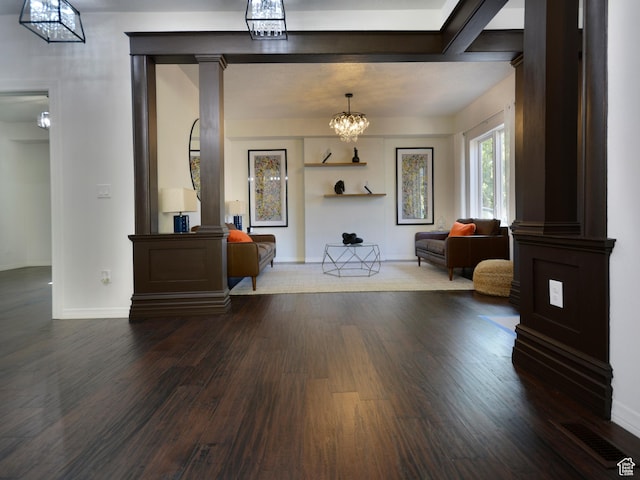 374 E 6th Ave, Salt Lake City, UT 84103 - foyer featuring a chandelier and wood finished floors