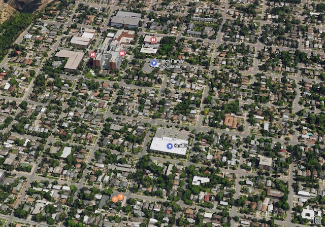 374 E 6th Ave, Salt Lake City, UT 84103 - aerial map of property and surrounding area