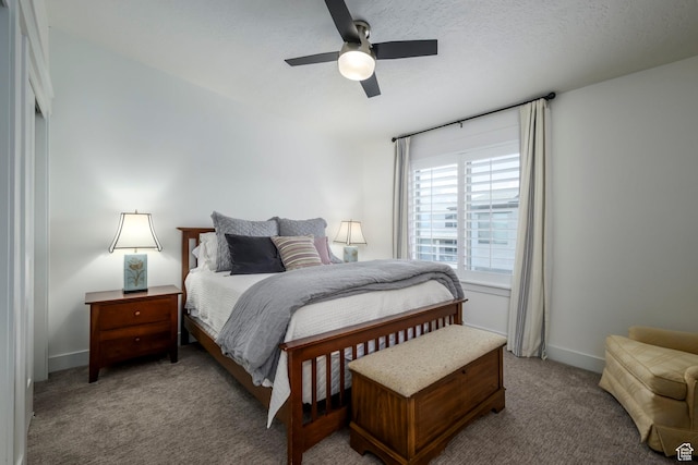 10465 S Beetdigger Blvd, Sandy, UT 84070 - carpeted bedroom with a ceiling fan and baseboards