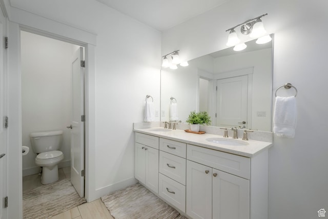 10465 S Beetdigger Blvd, Sandy, UT 84070 - full bath featuring double vanity and toilet