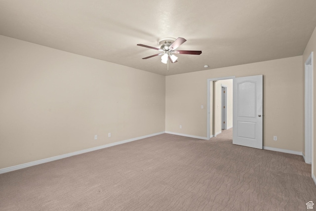 1221 S 130th St E, Payson, UT 84651 - unfurnished room with ceiling fan and carpet floors