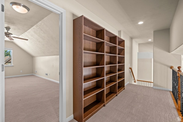 1221 S 130th St E, Payson, UT 84651 - spacious closet with carpet floors, ceiling fan, and lofted ceiling