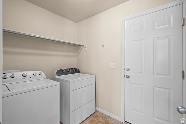 1221 S 130th St E, Payson, UT 84651 - washroom with separate washer and dryer and baseboards