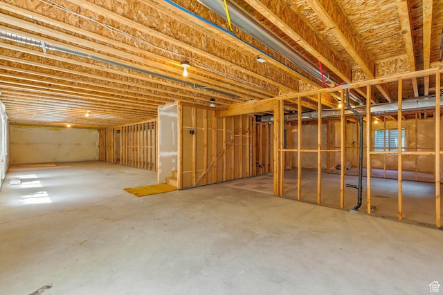 1221 S 130th St E, Payson, UT 84651 - view of unfinished below grade area