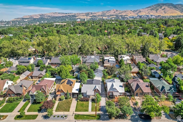 1381 E 1300 S, Salt Lake City, UT 84105 - aerial perspective of suburban area with a mountainous background