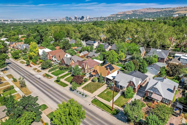 1381 E 1300 S, Salt Lake City, UT 84105 - aerial view of residential area featuring a mountain backdrop