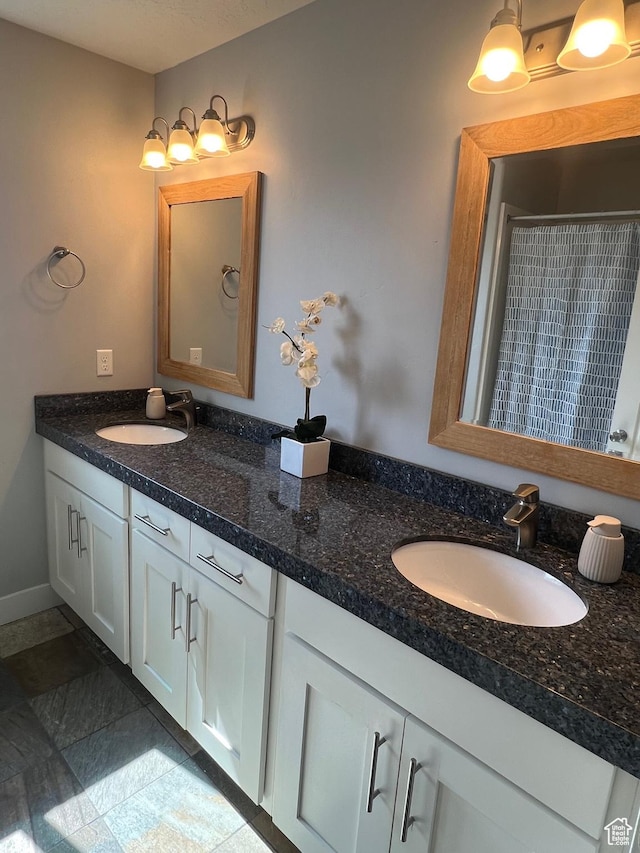 10337 S Wapati Moon Pl, South Jordan, UT 84095 - bathroom with double vanity and a shower