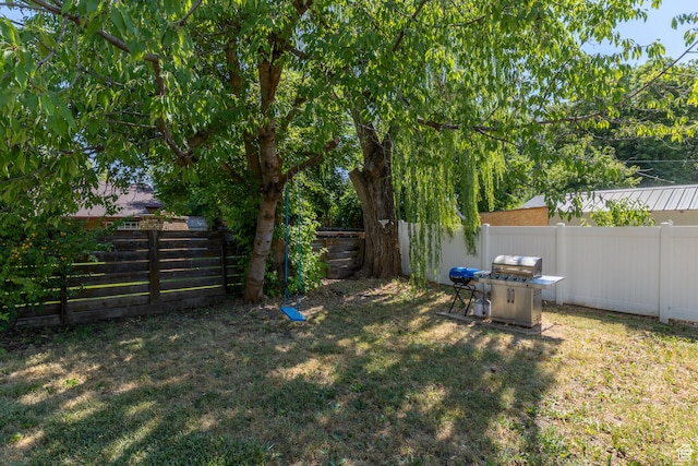 525 3rd St, Ogden, UT 84404 - view of fenced backyard