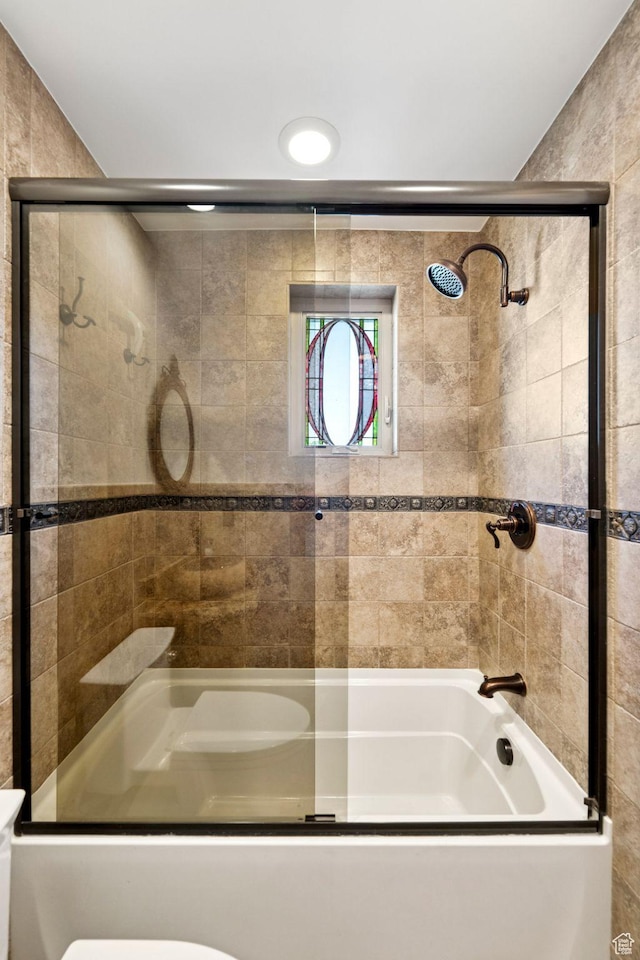 4307 Churchill Dr N Unit 97, Provo, UT 84604 - full bathroom with bath / shower combo with glass door