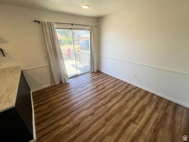1128 W 600 N, Orem, UT 84057 - unfurnished room featuring baseboards and dark wood-style flooring