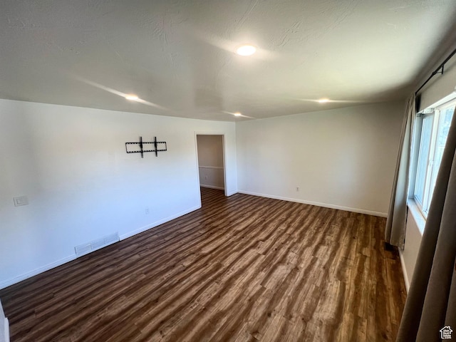1128 W 600 N, Orem, UT 84057 - unfurnished room with dark wood finished floors and recessed lighting