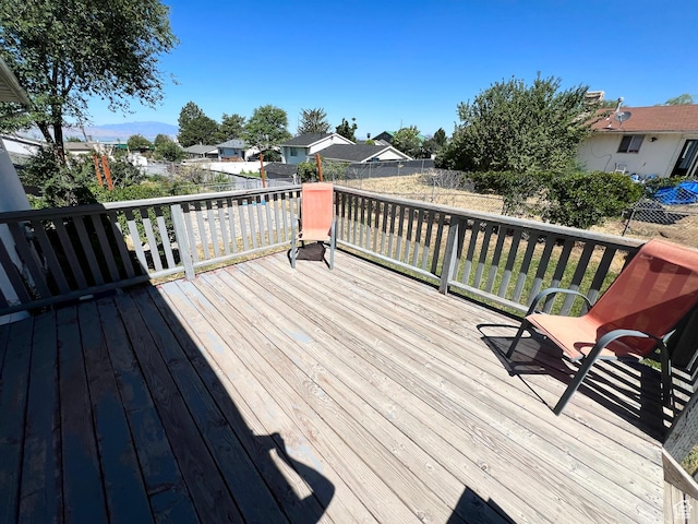 1128 W 600 N, Orem, UT 84057 - wooden terrace with a fenced backyard and a residential view