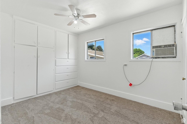 175 S 200 E, Payson, UT 84651 - unfurnished bedroom featuring light carpet, cooling unit, and a ceiling fan