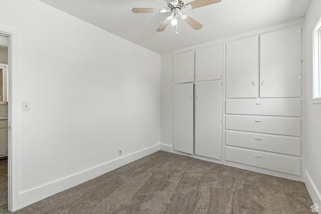 175 S 200 E, Payson, UT 84651 - unfurnished bedroom with dark carpet, a closet, and ceiling fan