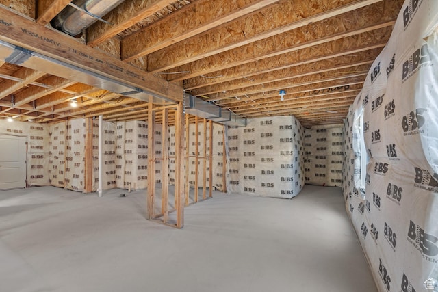 5488 N Valley Rd E, Lehi, UT 84043 - view of unfinished basement