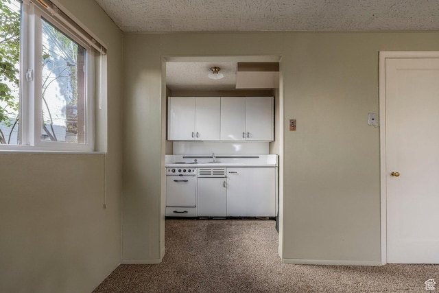 420 E 12th Ave, Salt Lake City, UT 84103 - hall with carpet and a textured ceiling