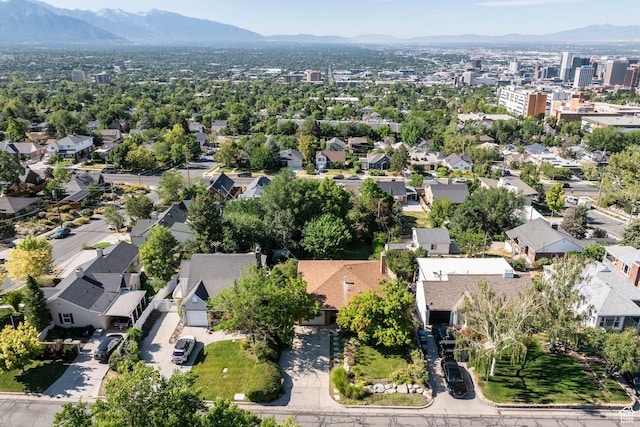 420 E 12th Ave, Salt Lake City, UT 84103 - aerial perspective of suburban area featuring a mountain backdrop