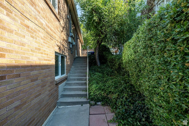 420 E 12th Ave, Salt Lake City, UT 84103 - view of home's exterior featuring stairs and brick siding