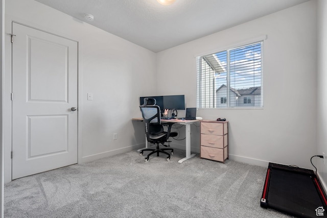 937 W Terracotta Dr, Saratoga Springs, UT 84045 - office with baseboards and carpet