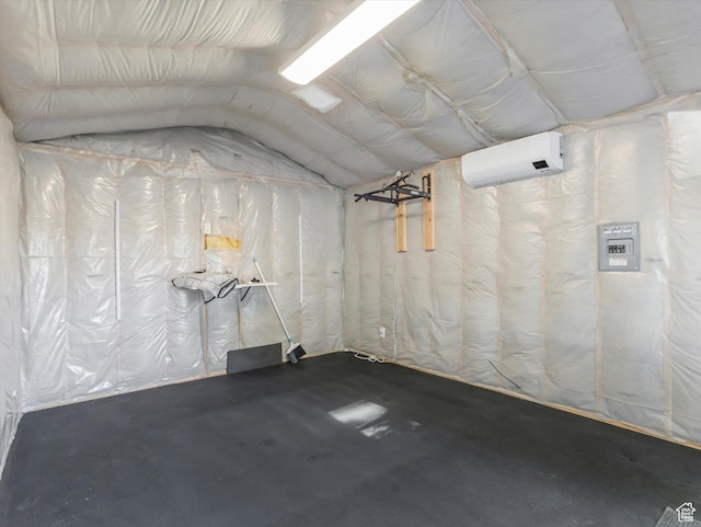 1406 W Talisman Dr, Salt Lake City, UT 84116 - basement featuring a wall unit AC