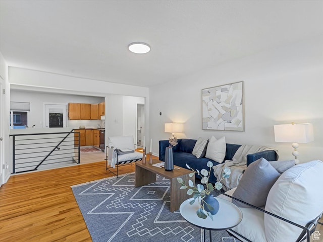 1406 W Talisman Dr, Salt Lake City, UT 84116 - living room featuring light wood finished floors