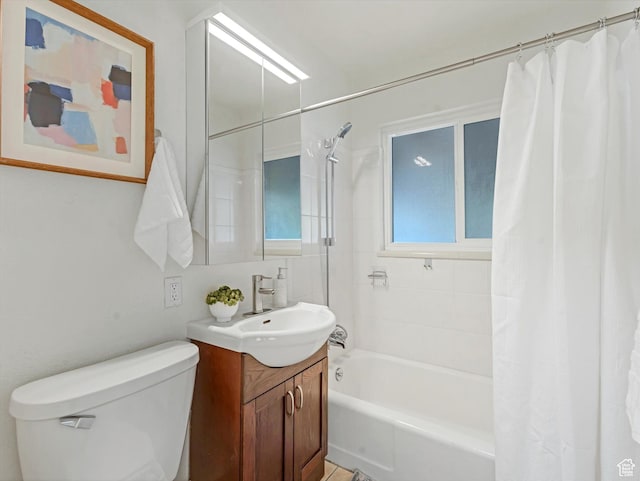 1406 W Talisman Dr, Salt Lake City, UT 84116 - full bath with vanity and shower / bath combo