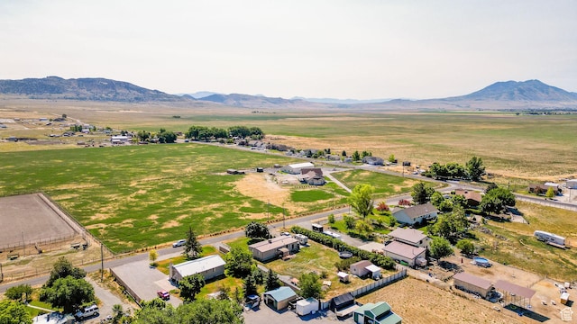 20105 N 5000 W, Plymouth, UT 84330 - overview of rural landscape with mountains