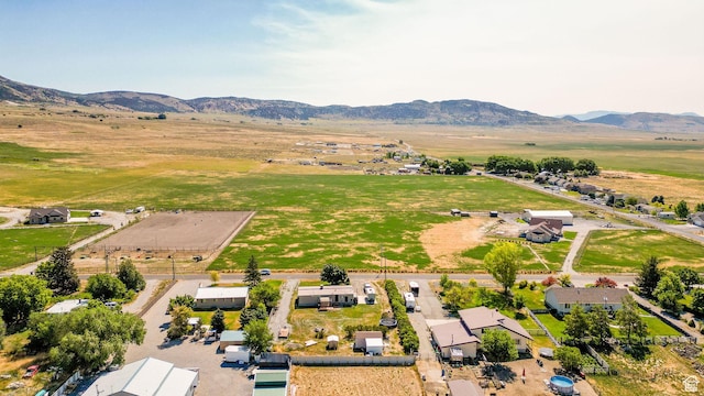 20105 N 5000 W, Plymouth, UT 84330 - aerial view of sparsely populated area featuring a mountainous background