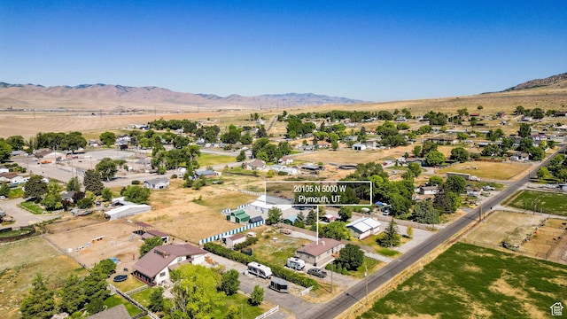 20105 N 5000 W, Plymouth, UT 84330 - bird's eye view of a mountainous background