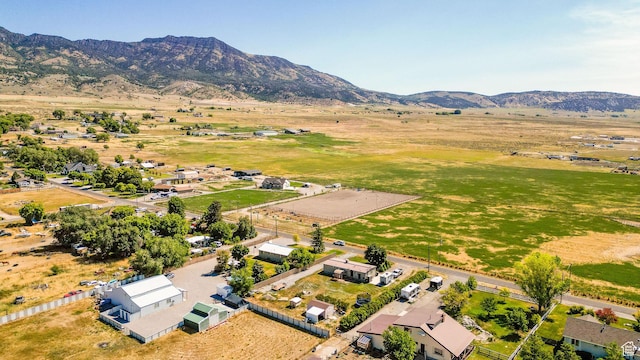 20105 N 5000 W, Plymouth, UT 84330 - aerial view of sparsely populated area with mountains