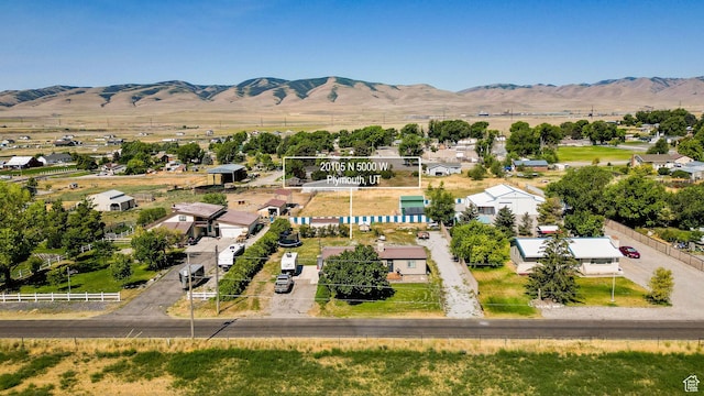 20105 N 5000 W, Plymouth, UT 84330 - bird's eye view of mountains