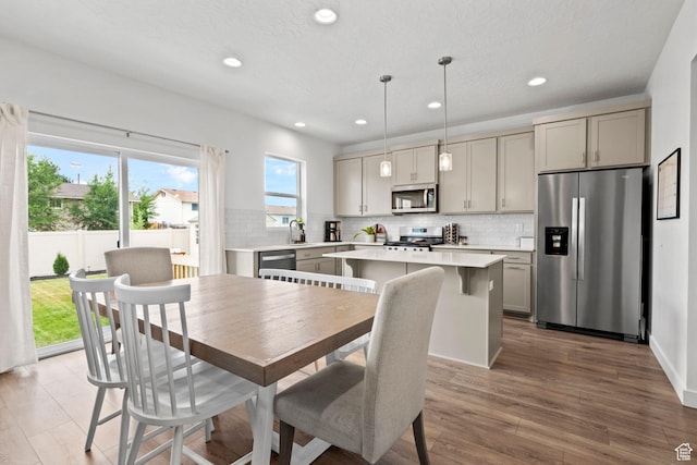 1162 W 1100 S, Clearfield, UT 84015 - dining area with recessed lighting and wood finished floors