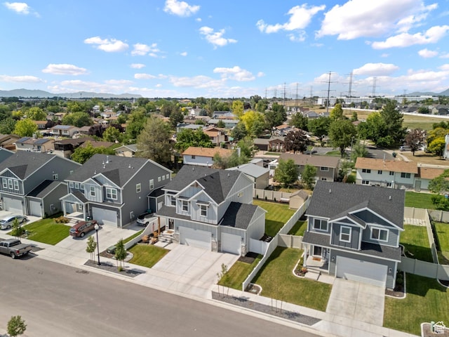 1162 W 1100 S, Clearfield, UT 84015 - aerial view of residential area with a mountainous background