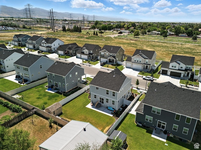 1162 W 1100 S, Clearfield, UT 84015 - aerial perspective of suburban area featuring mountains