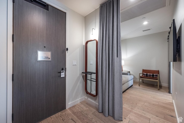 2417 W High Mountain Rd Unit 2416, Park City, UT 84098 - entryway with light wood-style flooring and baseboards