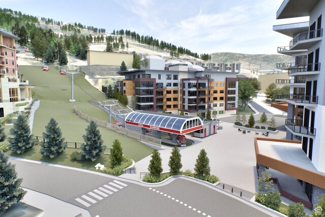 2417 W High Mountain Rd Unit 2416, Park City, UT 84098 - bird's eye view of a mountain backdrop