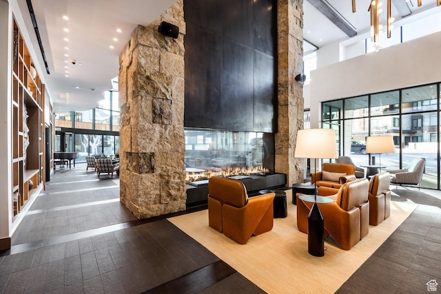 2417 W High Mountain Rd Unit 2416, Park City, UT 84098 - common area with a towering ceiling