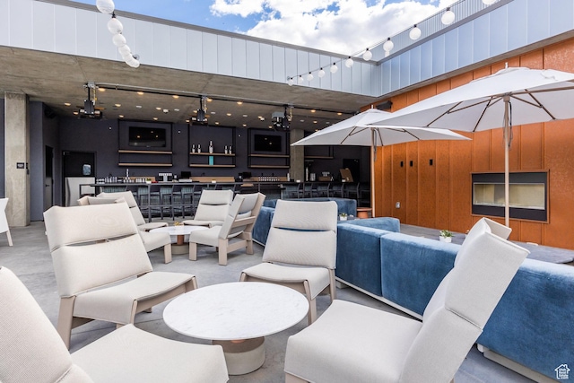 2417 W High Mountain Rd Unit 2416, Park City, UT 84098 - view of patio / terrace featuring an outdoor living space