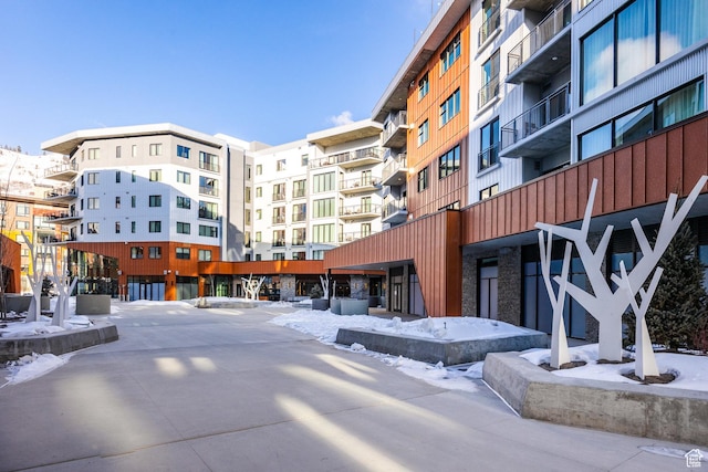 2417 W High Mountain Rd Unit 2416, Park City, UT 84098 - snow covered building featuring a view of apartment building / complex