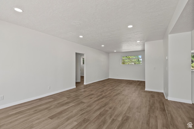 1175 E 900 N, Lehi, UT 84043 - empty room with recessed lighting, a textured ceiling, and wood finished floors