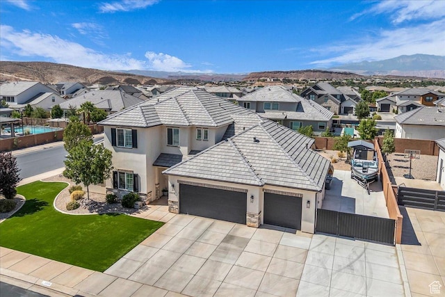 2249 E Fieldstone Cir, St George, UT 84790 - view of front of property featuring a residential view, stucco siding, and an attached garage