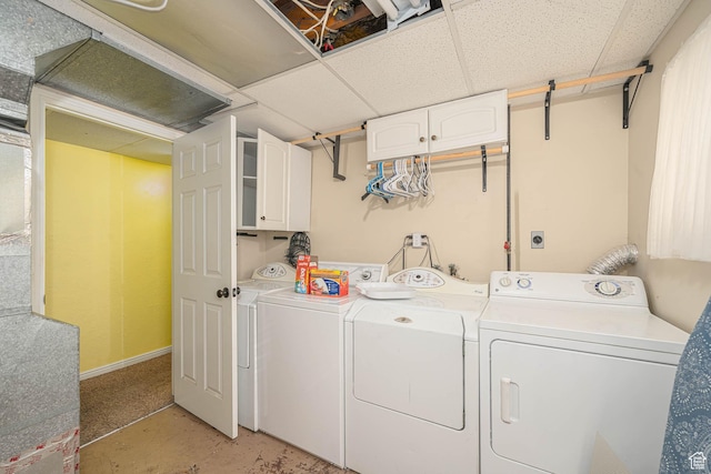 564 S 940 W, Cedar City, UT 84720 - laundry area featuring washing machine and dryer and cabinet space
