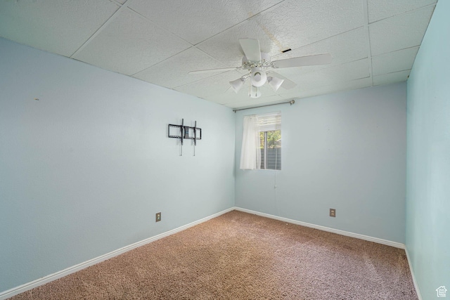 564 S 940 W, Cedar City, UT 84720 - spare room with carpet floors and a ceiling fan