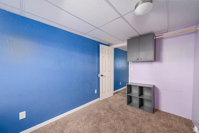 564 S 940 W, Cedar City, UT 84720 - finished basement featuring a drop ceiling and carpet