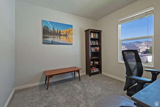 7526 S Park Maple Dr, West Jordan, UT 84081 - home office featuring carpet flooring and baseboards