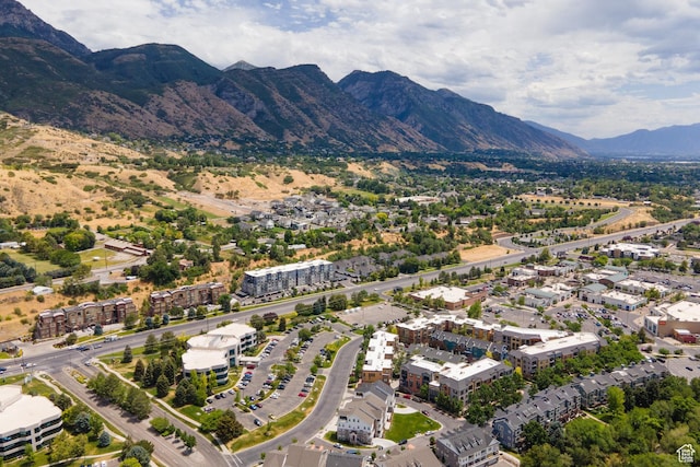 5149 N Edgewood Dr, Provo, UT 84604 - aerial view of property and surrounding area featuring mountains